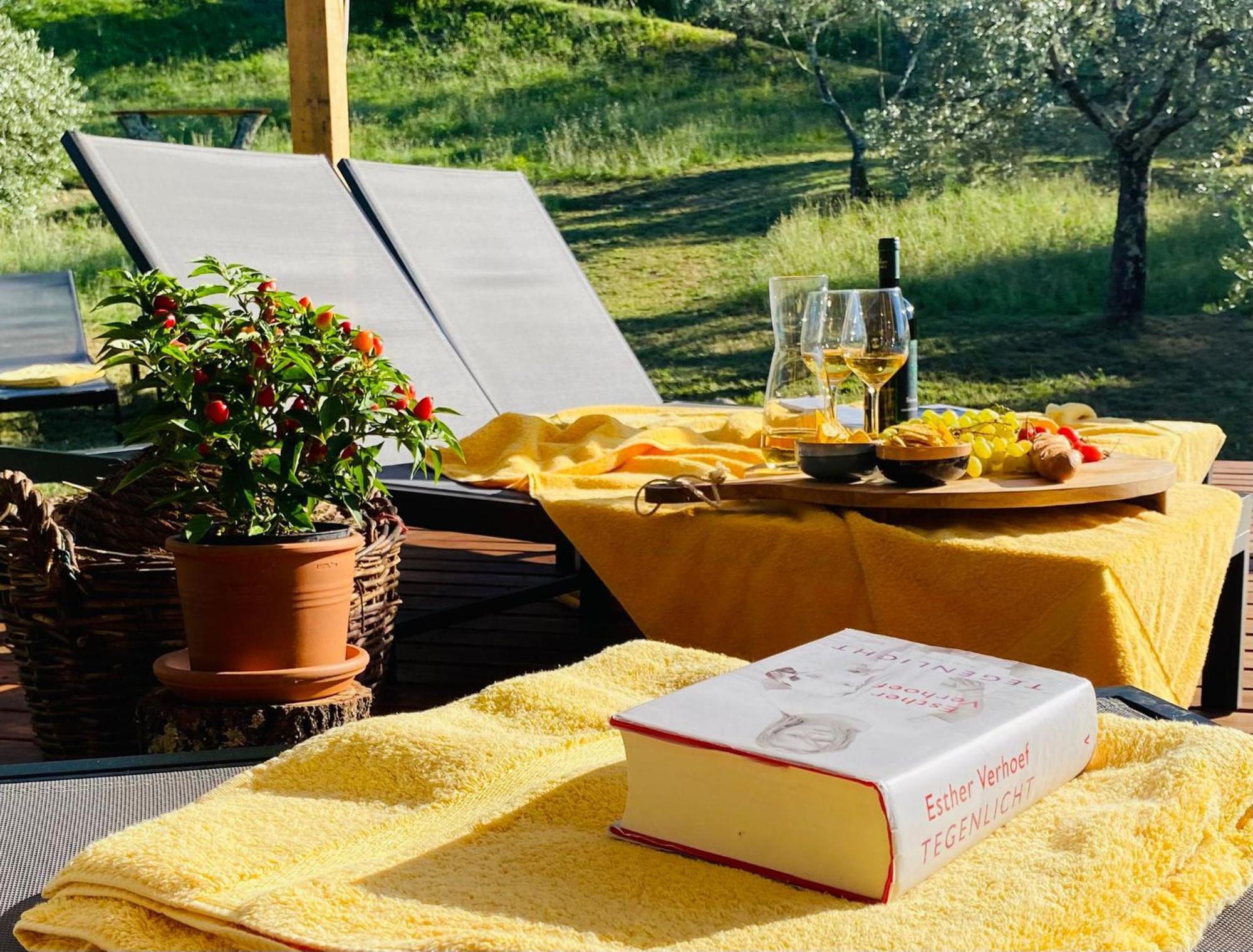 Casa Di Coraggio Villa Volterra Dış mekan fotoğraf