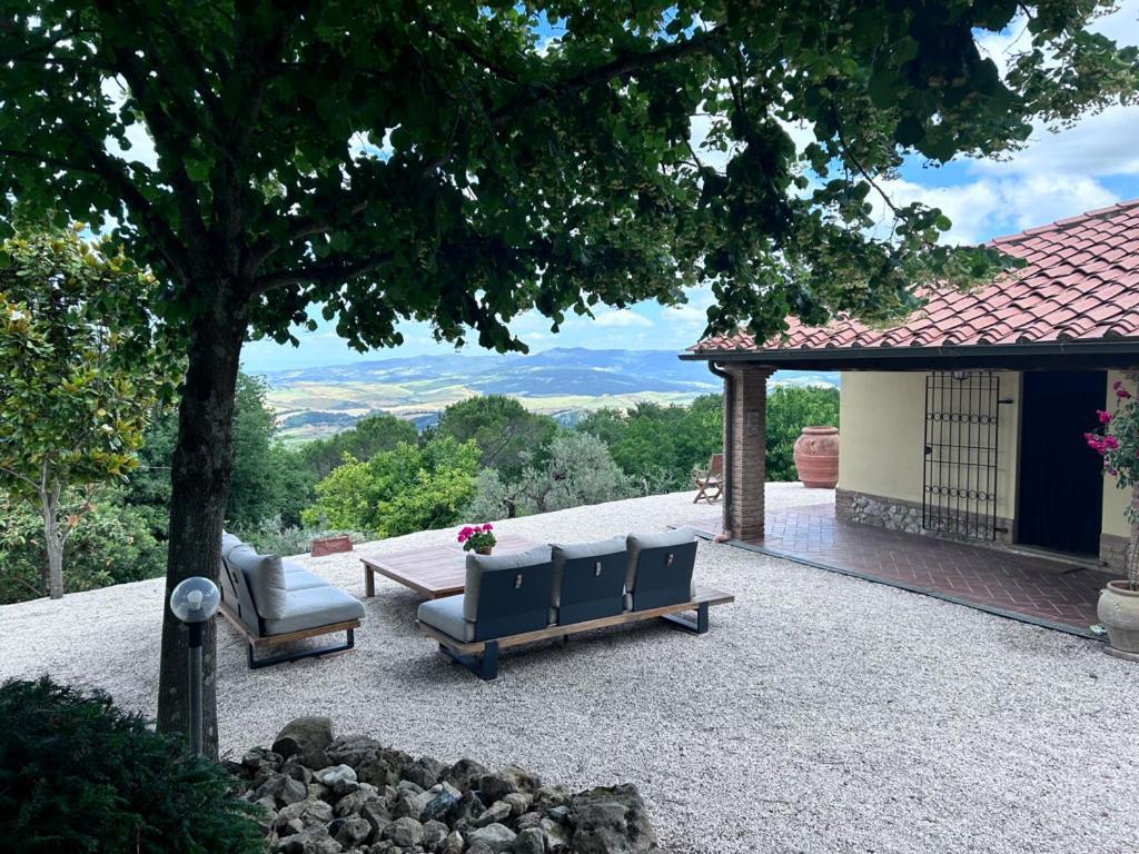 Casa Di Coraggio Villa Volterra Dış mekan fotoğraf