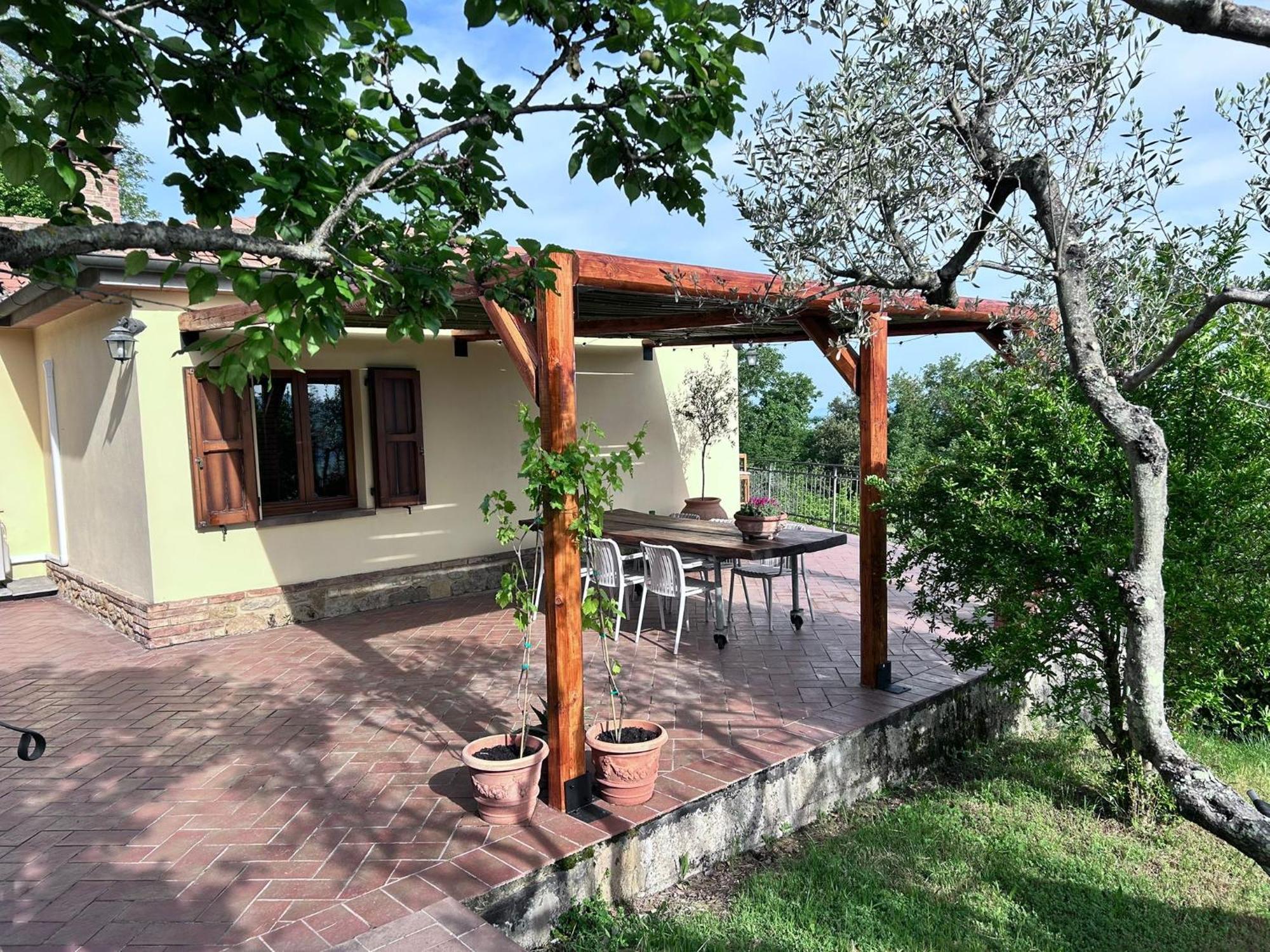 Casa Di Coraggio Villa Volterra Dış mekan fotoğraf